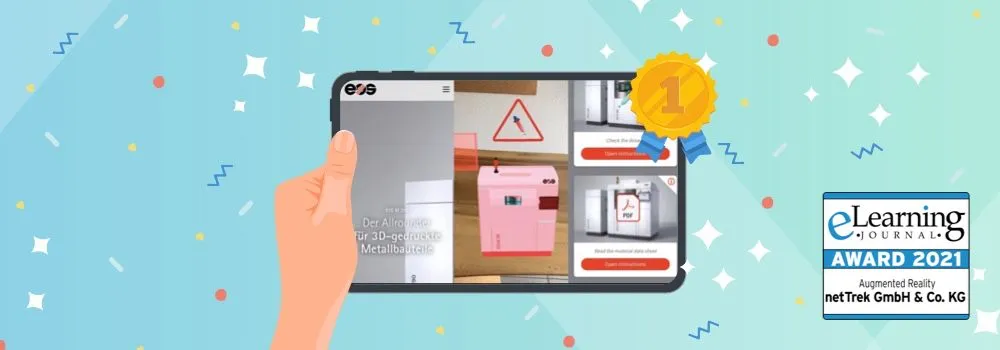 eLearning AWARD 2021 in der Kategorie "Augmented Reality"